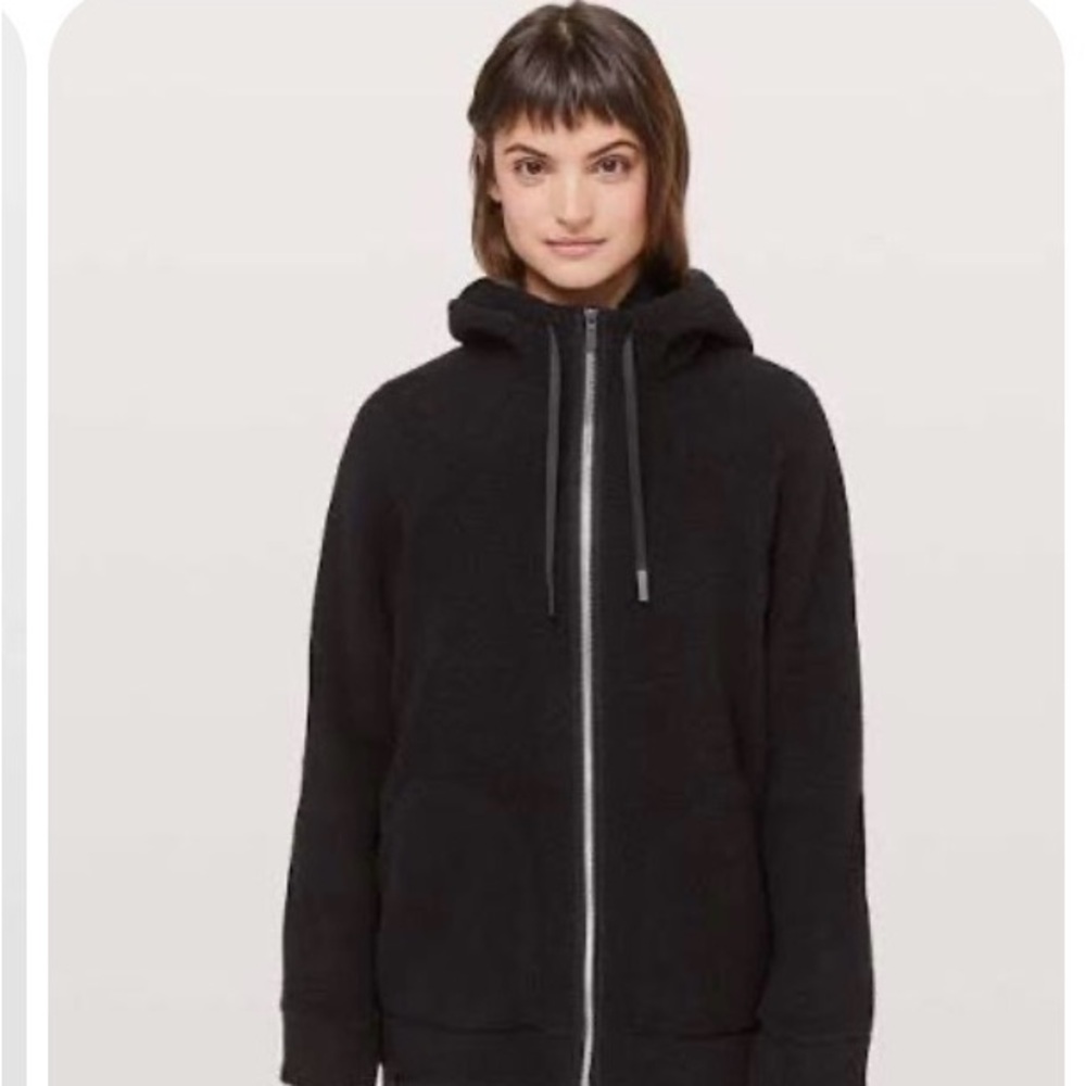 Lululemon Athletica Charcoal Zip-Up Jacket
